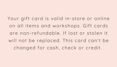 Mountain Laurel Floral Gift Card