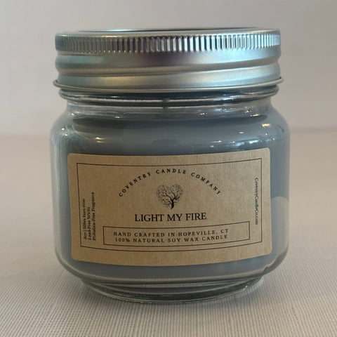 Light My Fire 8oz soy candle
