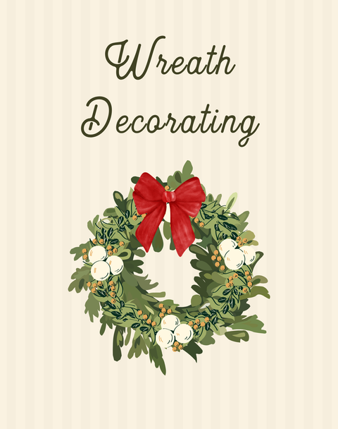 Holiday Wreath Decorating | 11/19
