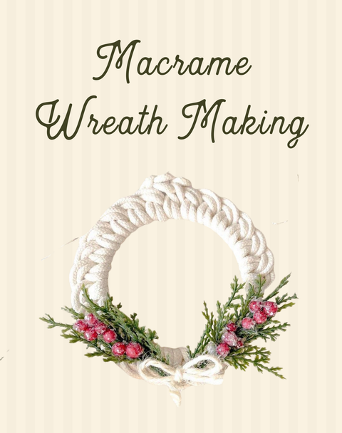 Macrame Wreath  with Sweet Designs | 11/29